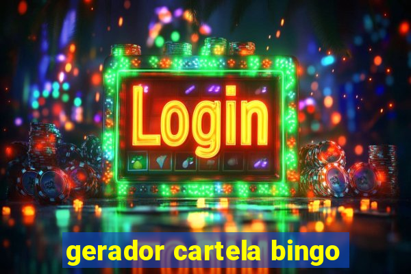 gerador cartela bingo