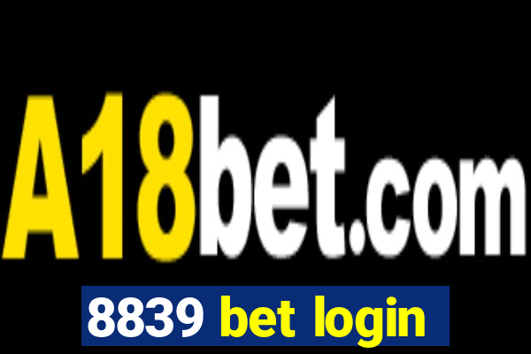 8839 bet login