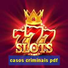 casos criminais pdf
