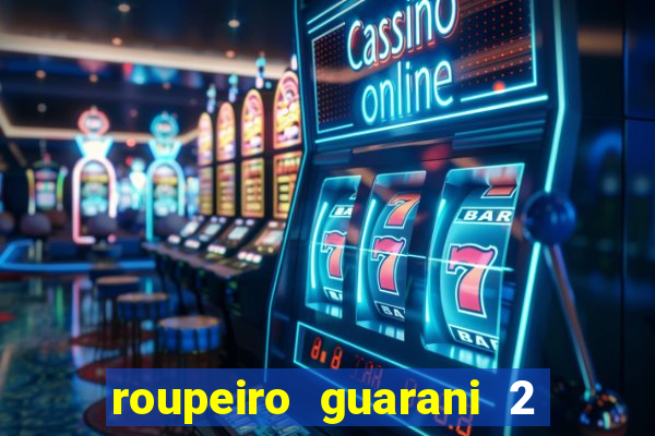 roupeiro guarani 2 portas de correr com espelho