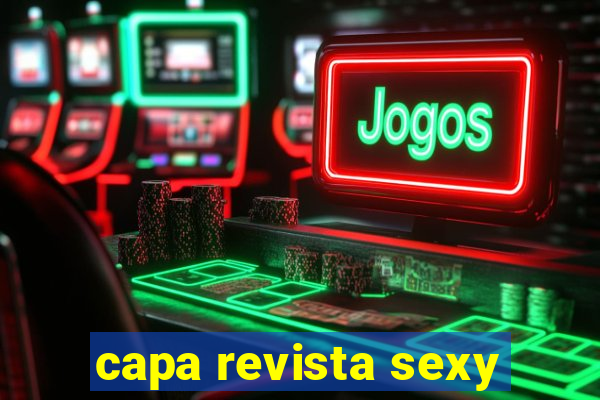capa revista sexy