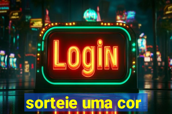 sorteie uma cor