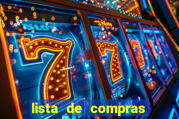 lista de compras supermercado completa para imprimir lista de compras supermercado para