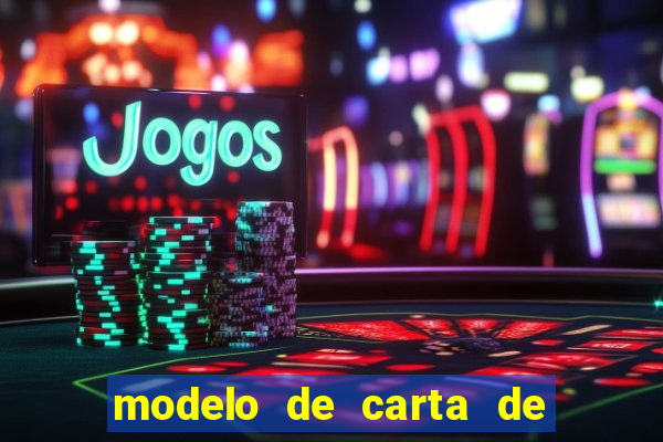 modelo de carta de cancelamento de plano de saúde