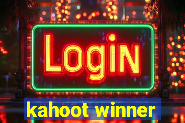 kahoot winner
