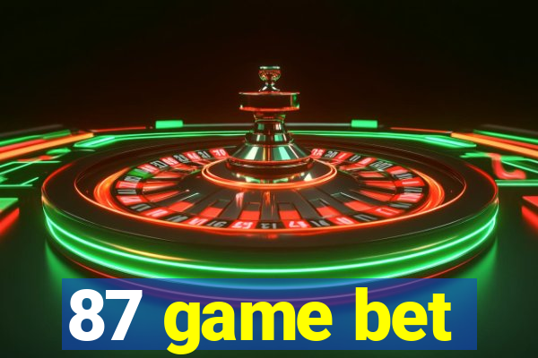87 game bet