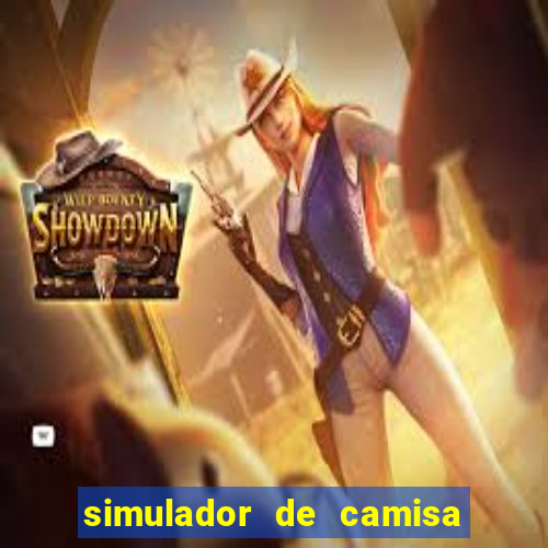 simulador de camisa de time
