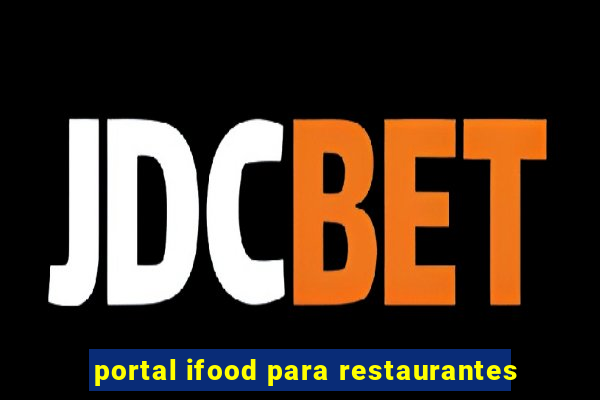 portal ifood para restaurantes