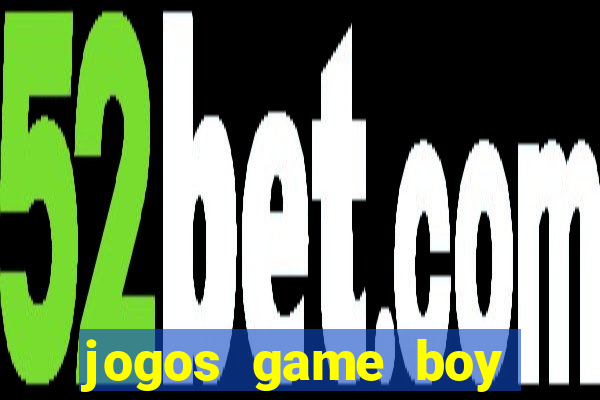 jogos game boy advance download
