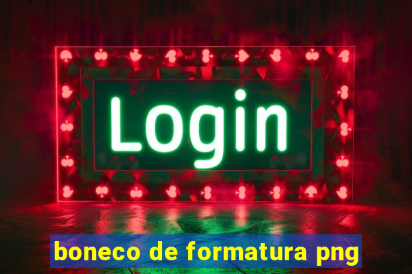 boneco de formatura png