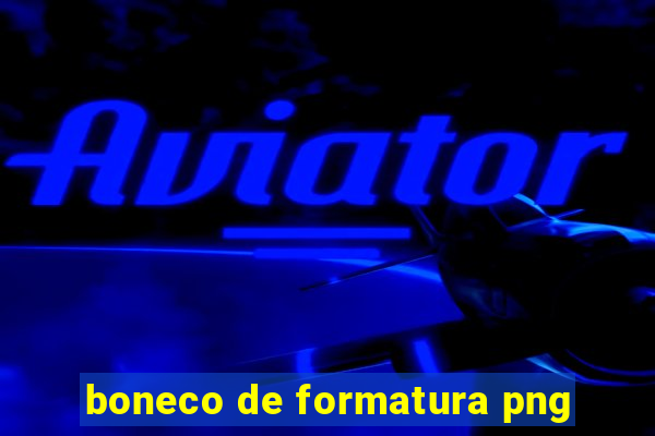 boneco de formatura png