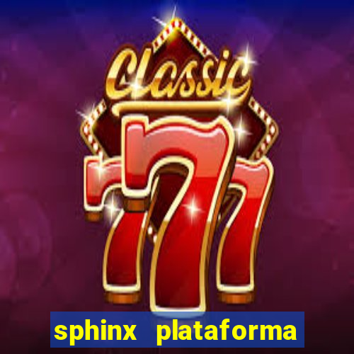 sphinx plataforma de jogos