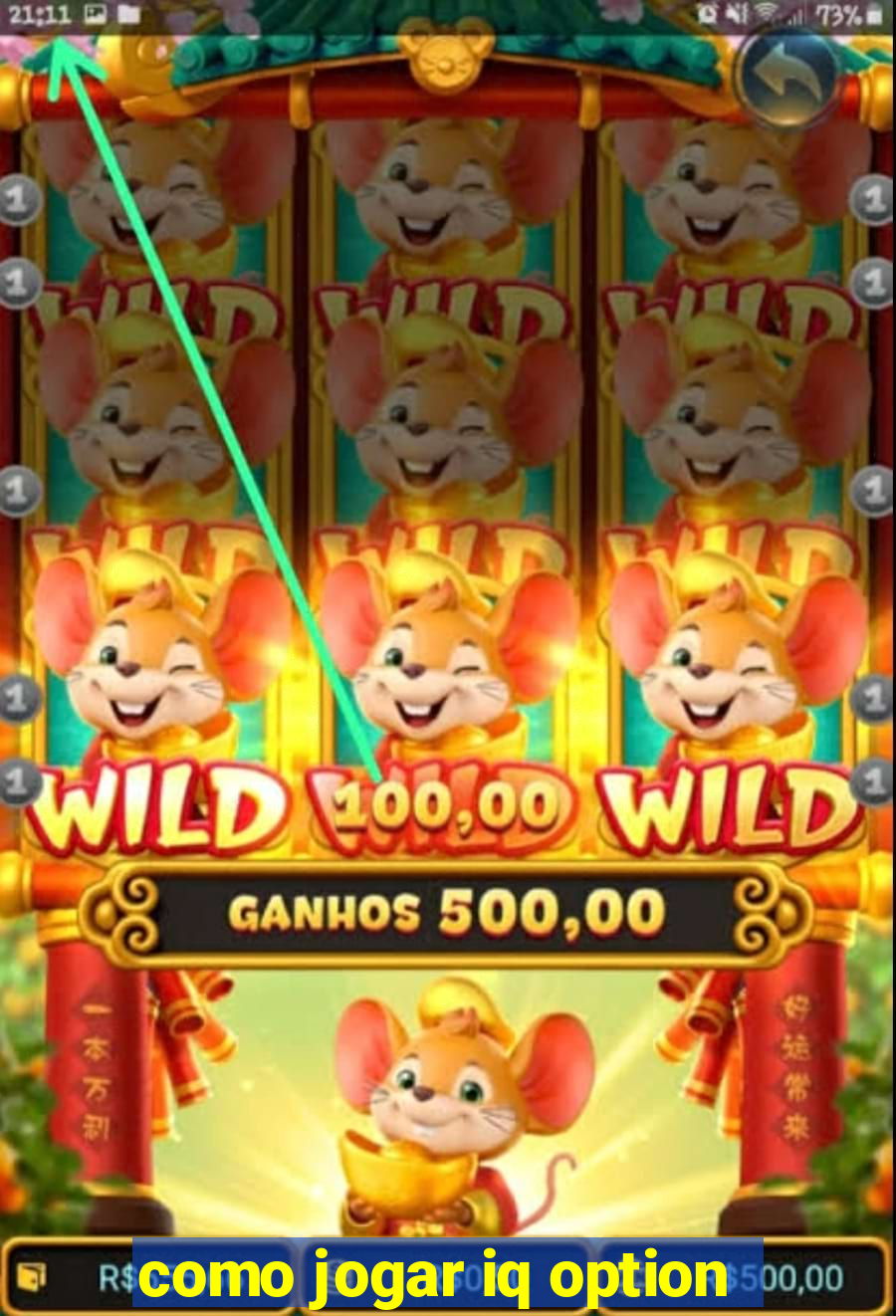 como jogar iq option