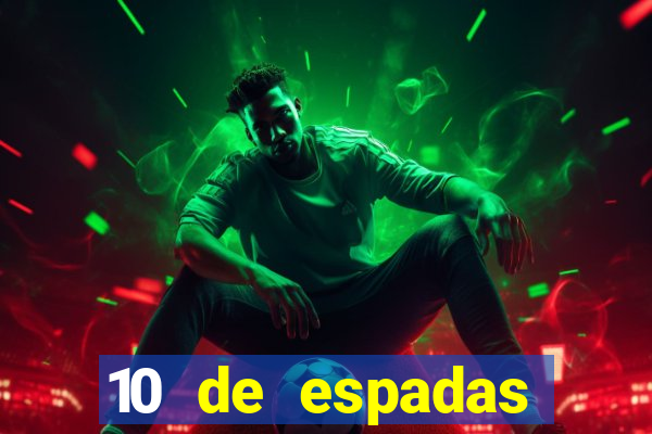 10 de espadas tarot amor