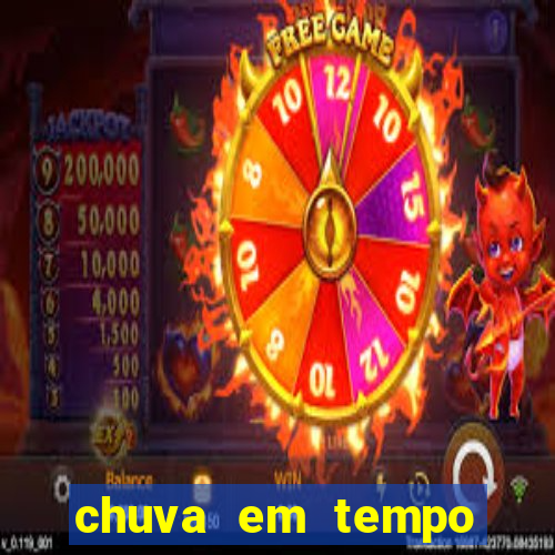 chuva em tempo real ipmet