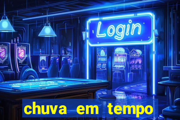 chuva em tempo real ipmet