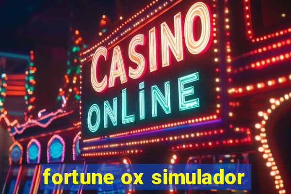 fortune ox simulador
