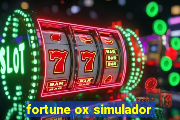 fortune ox simulador