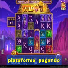 plataforma pagando no cadastro bet