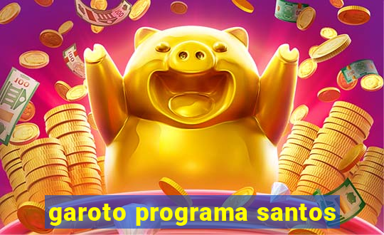 garoto programa santos