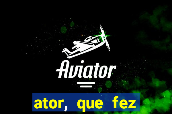 ator, que fez coringa que morreu