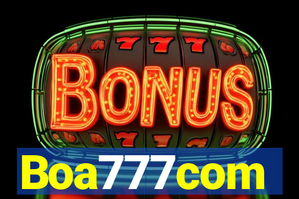 Boa777com