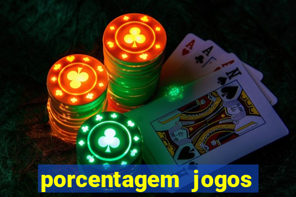 porcentagem jogos slots pg