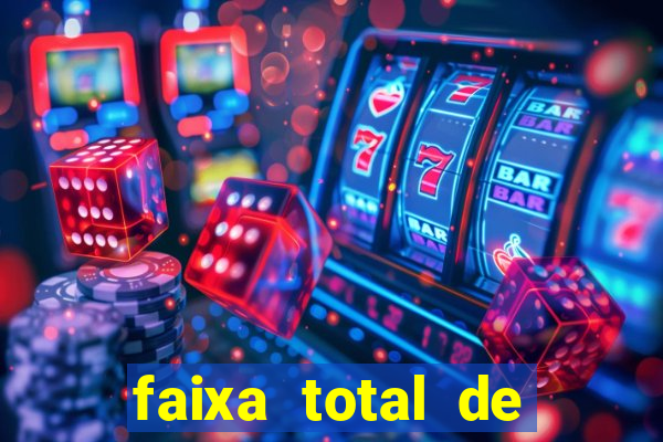 faixa total de gols 2 3 o que significa