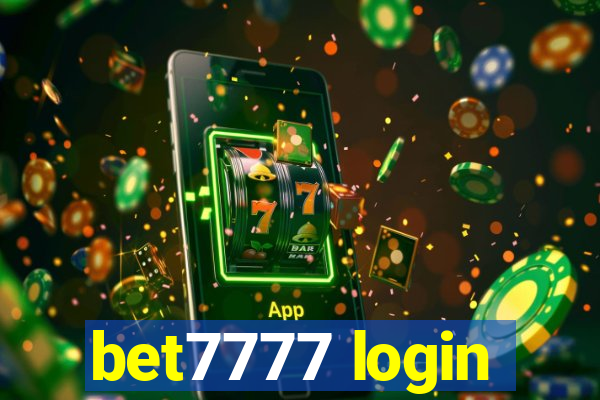 bet7777 login