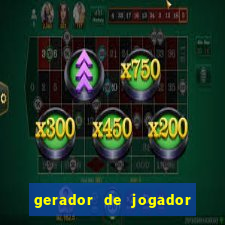 gerador de jogador de futebol