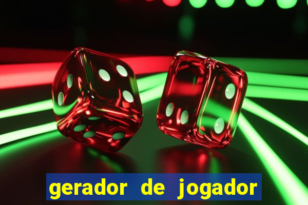 gerador de jogador de futebol