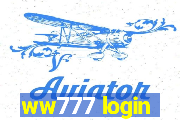 ww777 login