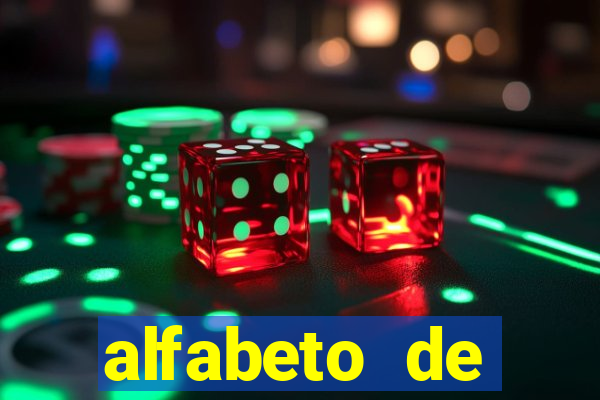 alfabeto de caligrafia bonita
