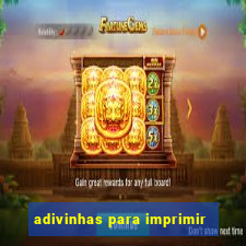 adivinhas para imprimir