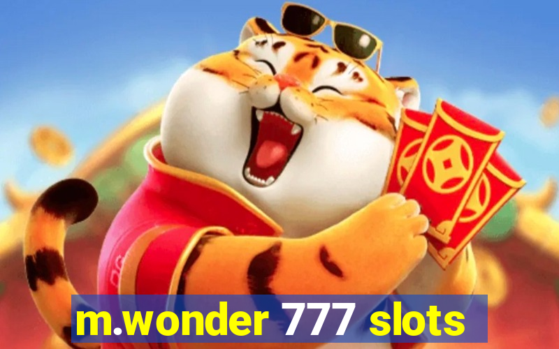 m.wonder 777 slots