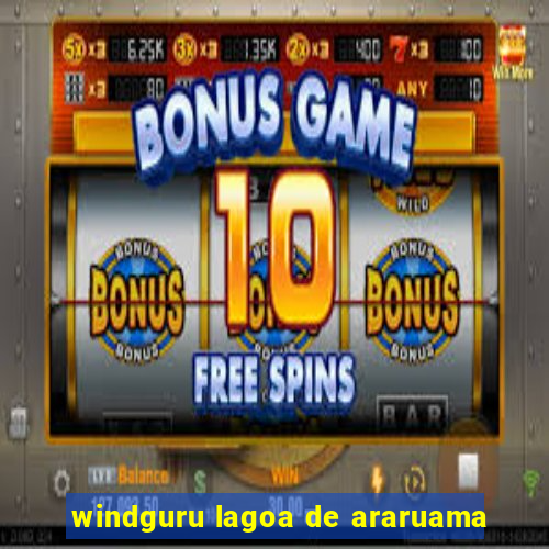 windguru lagoa de araruama