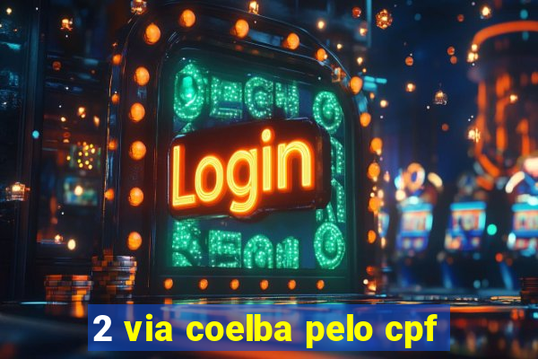 2 via coelba pelo cpf
