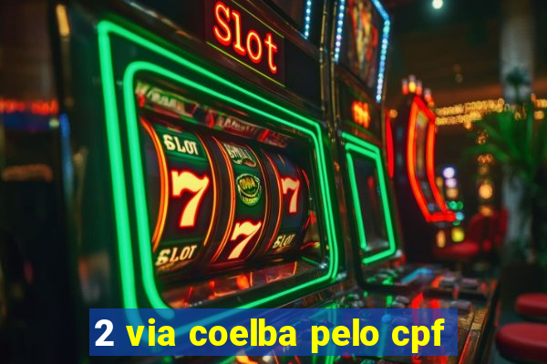 2 via coelba pelo cpf