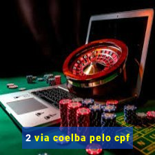 2 via coelba pelo cpf