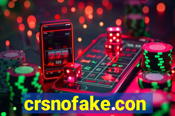 crsnofake.con