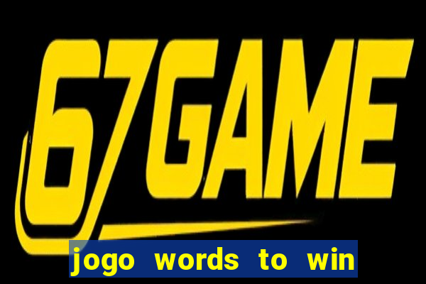 jogo words to win paga mesmo