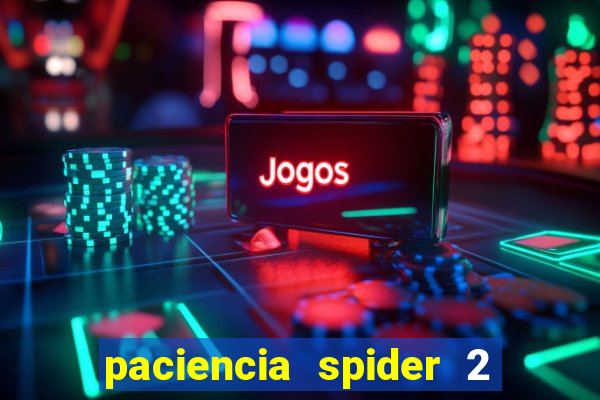 paciencia spider 2 naipes jogar