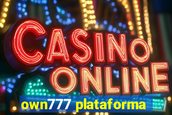 own777 plataforma