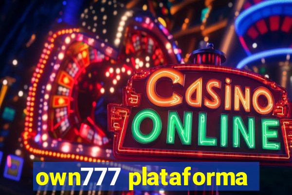 own777 plataforma