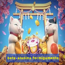 beta-alanina formigamento
