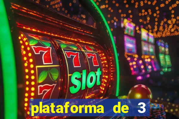 plataforma de 3 reais pg