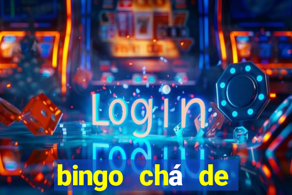 bingo chá de bebê excel