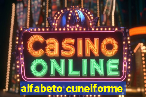 alfabeto cuneiforme