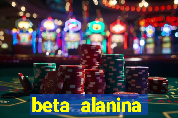 beta alanina aumenta a pressao