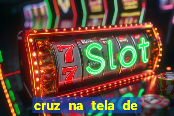 cruz na tela de cruz das